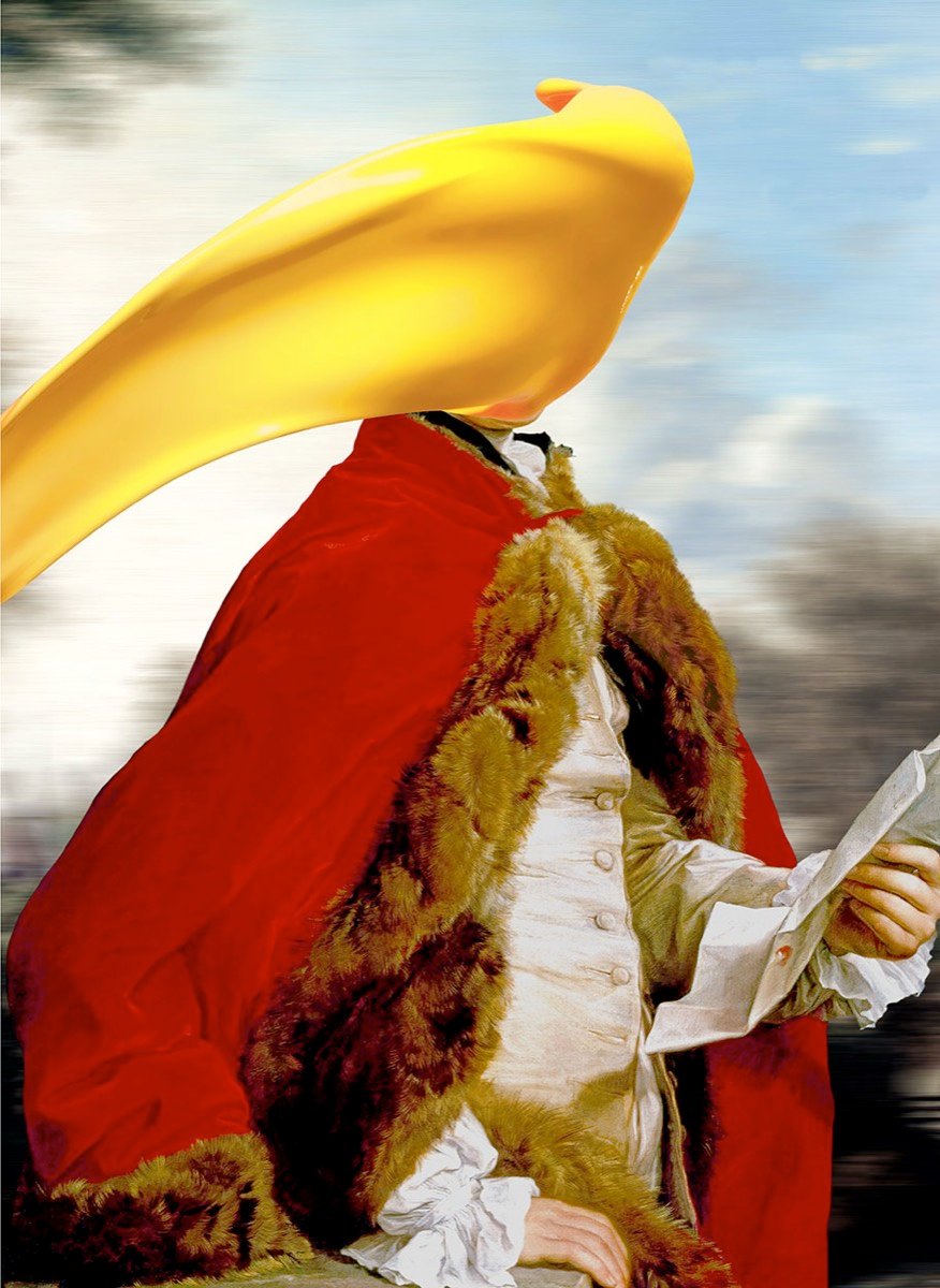 flash yellow portrait