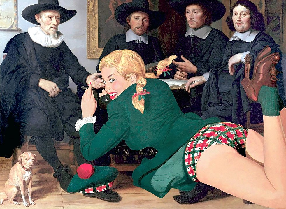 Pirates L’art du Détournement culturel example artwork  by Thomas Robson image 1